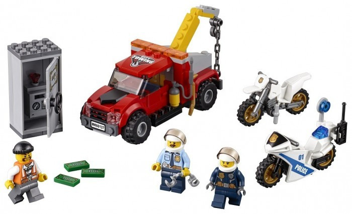 LEGO Город 60137 Побег на буксировщике