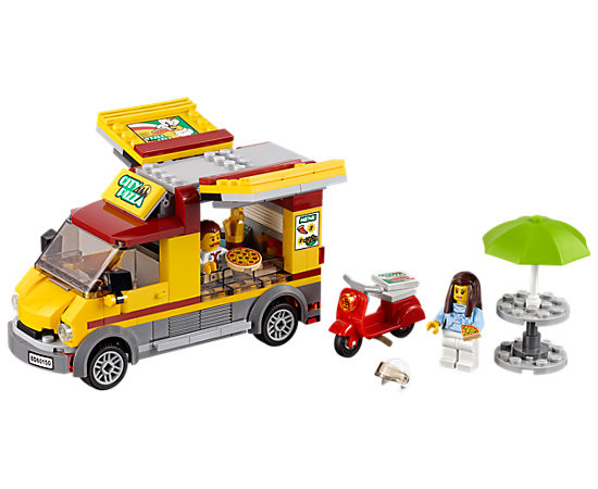 LEGO Город 60150 Фургон-пиццерия