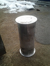 Труба алюминевая овал 10*12 стенка 5 мм 1 пог метр вес 5 кг