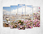 Модульная картина на холсте Сказочный Париж, фото 3