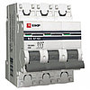 Автоматический выключатель ВА 47-63, 3Р 6,10,16,20,25А (C) 4,5kA EKF PROxima
