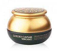 Омолаживающий крем с черной икрой Bergamo Luxury Caviar Wrinkle Care Cream, 50мл