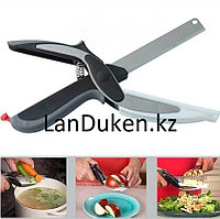 Кухонный нож ножницы с разделочной доской SMART CUTTER
