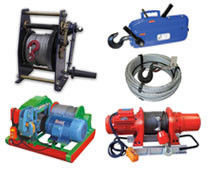 Лебедки ручные, электрические