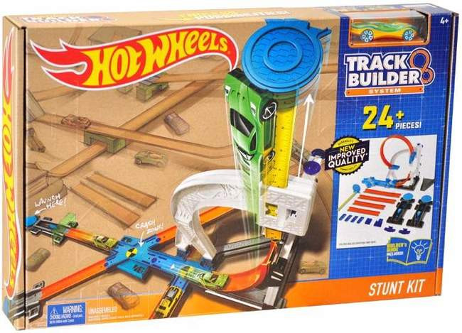 Hot Wheels Трек "Каскадёрские трюки" 24+ детали