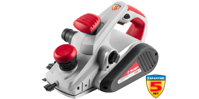 Рубанок ЗУБР электрический, глубина 3, 5 мм, 16000 об/мин, 110мм, 1100В