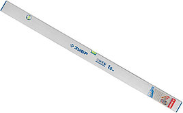 Правило-уровень ЗУБР "ЭКСПЕРТ", с ребром жесткости , 2 глазка, усиленный прямоугольный профиль 1, 6мм, 3, 0м