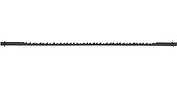 Полотно ЗУБР для лобзик станка ЗСЛ-90 и ЗСЛ-250; по тверд древисине; сталь 65Г, L=133мм, шаг зуба 2, 5мм (10 TP