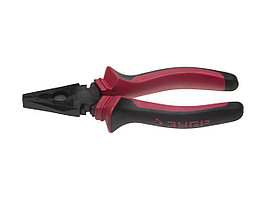 Плоскогубцы ЗУБР "МАСТЕР" комбинированные, маслобензостойкая рукоятка, покрытие оксидированное с полировкой, 160мм