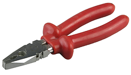 Плоскогубцы ЗУБР "МАСТЕР" "ЭЛЕКТРИК" комбинированные, диэлектрические, высоковольтные до ~1000В, 200мм