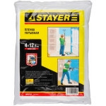 Пленка STAYER "MASTER" защитная укрывочная, HDPE, 12 мкм, 4 х 12, 5 м