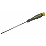 Отвертка STAYER "PRECISION" MAX-GRIP для точн работ, Cr-V, намагн, SL 3, 0x150мм