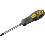 Отвертка STAYER "MAX-GRIP" Regular, Cr-V, намагниченная, PZ №2x150мм