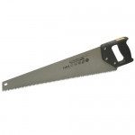 Ножовка STAYER "ТАЙГА" по дереву, пластиковая ручка, прямой крупный зуб, 5 TPI (5мм), 450мм