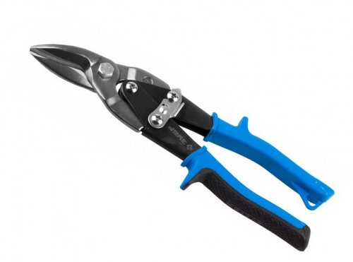 Ножницы ЗУБР "МАСТЕР" по металлу, рычажные, левые, CR-V, двухкомпонентная ручка, 250мм