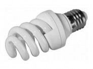 Энергосберегающая лампа СВЕТОЗАР "ЭКОНОМ" спираль, цоколь E27(стандарт), Т3, теплый белый свет (2700 К), 8000час, 9Вт(45) - фото 1 - id-p42777360