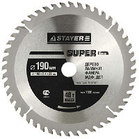 Ағашқа арналған STAYER MASTER "SUPER-Line" аралау дискісі, 190х30мм, 48Т