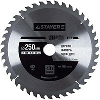 Ағашқа арналған STAYER MASTER "OPTI-Line" аралау дискі, 250х32мм, 40Т