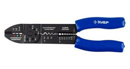 Электропассатижи ЗУБР "ЭКСПЕРТ": Съемник 0, 8-2, 6мм, кусачки, обжим наконечников, винторез, обжим автомобильных кле