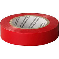 Изолента STAYER "PROFI" красная ПВХ, на карточке, 15мм х 10м х 0, 18мм