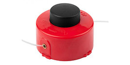 Катушка ЗУБР для триммера с леской "круг", полуавтомат, для ЗТЭ-350, max диаметр лески 1.6мм, в сборе