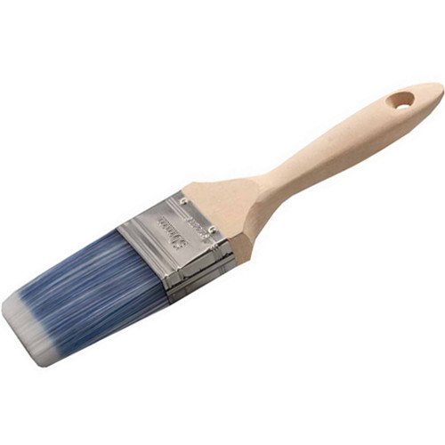Кисть плоская STAYER "AQUA-LUX", искусственная щетина, неокрашенная профессиональная деревянная ручка, 100мм
