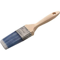 Кисть плоская STAYER "AQUA-LUX", искусственная щетина, неокрашенная профессиональная деревянная ручка, 25мм