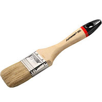 Кисть плоская STAYER "UNIVERSAL-EURO", светлая натуральная щетина, деревянная ручка, 75мм