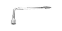 Ключ баллонный ЗУБР "МАСТЕР" L-образный, с монтажной лопаткой, 21мм