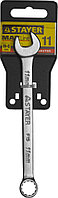 Ключ STAYER "MASTER" гаечный комбинированный, хромированный, 11мм