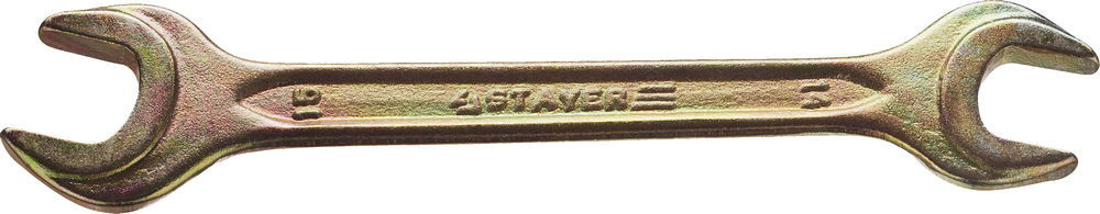 Ключ STAYER "MASTER" гаечный рожковый, 14х15мм - фото 1 - id-p42778396