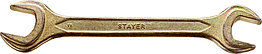 Ключ STAYER "MASTER" гаечный рожковый, 22х24мм