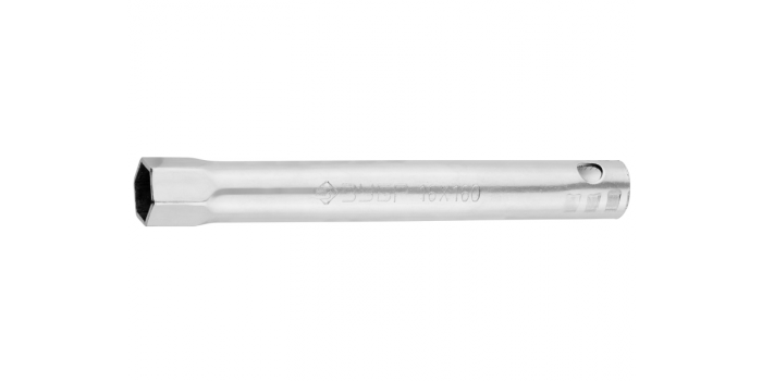 Ключ свечной ЗУБР "МАСТЕР" трубчатый, торцовый с резинкой, 160мм, 16мм - фото 1 - id-p42778413