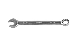 Ключ ЗУБР "МАСТЕР" гаечный комбинированный, Cr-V сталь, хромированный, 7мм