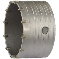 Коронка ЗУБР буровая кольцевая, по бетону, без державки, 100мм