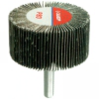 Круг шлифовальный ЗУБР веерный лепестковый, на шпильке, тип КЛО, зерно - электрокорунд нормальный, P100, 40х80мм