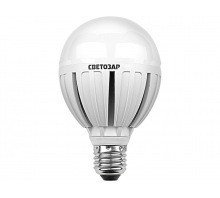 Лампа СВЕТОЗАР светодиодная "LED technology", цоколь E27(стандарт), теплый белый свет (2700К), 220В, 12Вт (100)