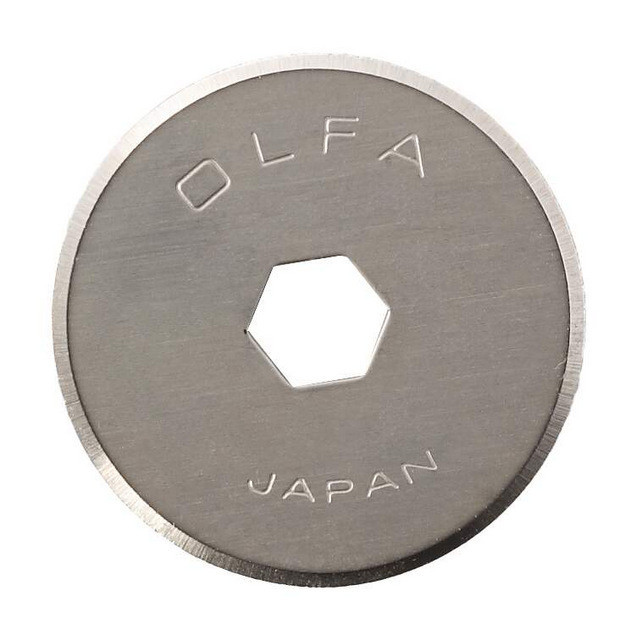 Лезвие OLFA круглое для PRC-2, чистый рез, 18х0, 3мм, 2шт - фото 1 - id-p42779289