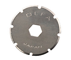 Лезвие OLFA круговое из нержавеющей стали для PRC-2, 18х0, 3мм, 2шт