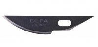 Лезвия OLFA закругленные для ножа AK-4, 6(8)х38х0, 45мм, 5шт