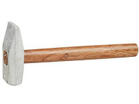Молоток ЗУБР кованый оцинкованный с деревянной рукояткой, 0, 4кг