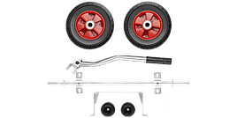Набор ЗУБР: Колеса и рукоятка для электростанций мощностью до 3500Вт
