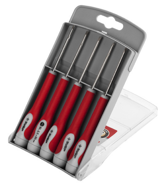 Набор ЗУБР Отвертки "МАСТЕР" для точных работ, SL 2, 0мм, 2, 5мм, 3, 0мм, PH № 0, 00, 5шт