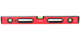 Уровень ЗУБР "МАСТЕР" "УС - 5" коробчатый усиленный, фрезерованный, 3 глазка, крашенный, с ручками, 40см