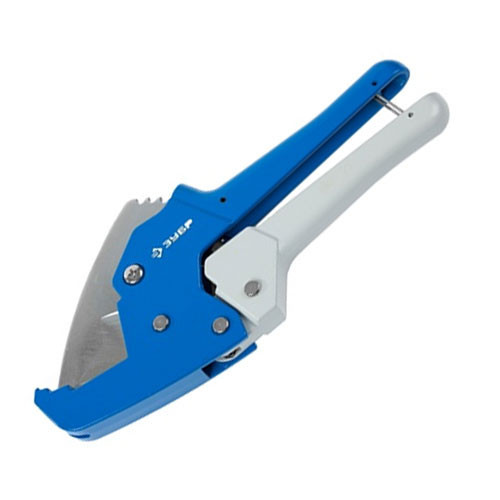 Труборез ЗУБР "ЭКСПЕРТ" для металлопластик. тонкостенных труб, работа одной рукой, лезвие из стали У8А, 42 мм - (1 3/8")