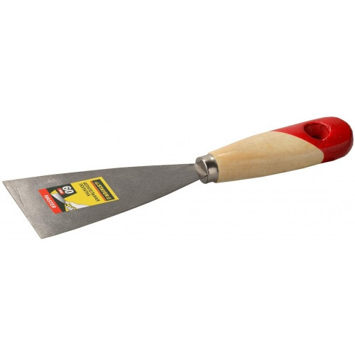 Шпательная лопатка STAYER MASTER c деревянной ручкой, 80мм - фото 1 - id-p42782489