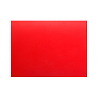 Доска раздел.; пластик; H=2,L=500,B=350мм; красный
