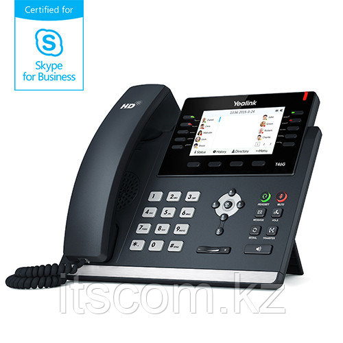 IP-телефон Yealink SIP-T46S для Skype for Business