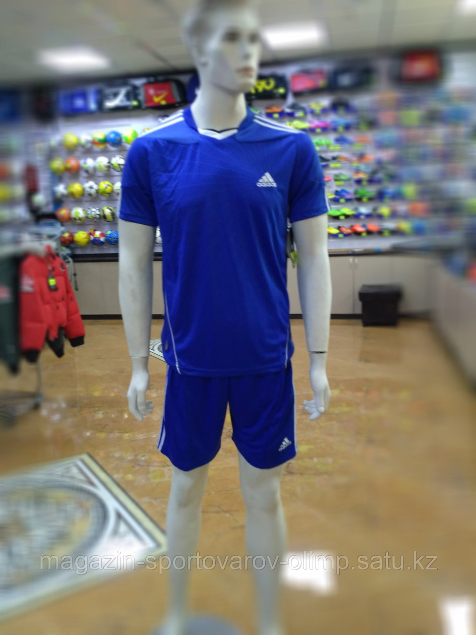 Футбольная форма Adidas,синяя