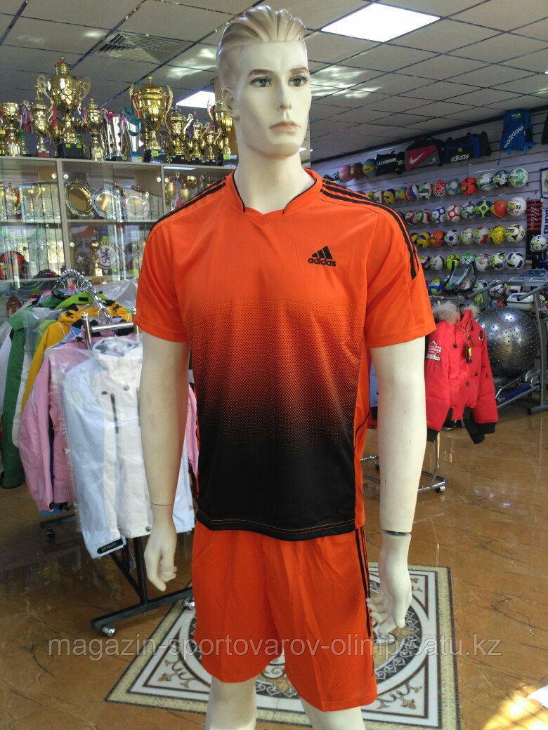 Футбольная форма Adidas, оранжевая